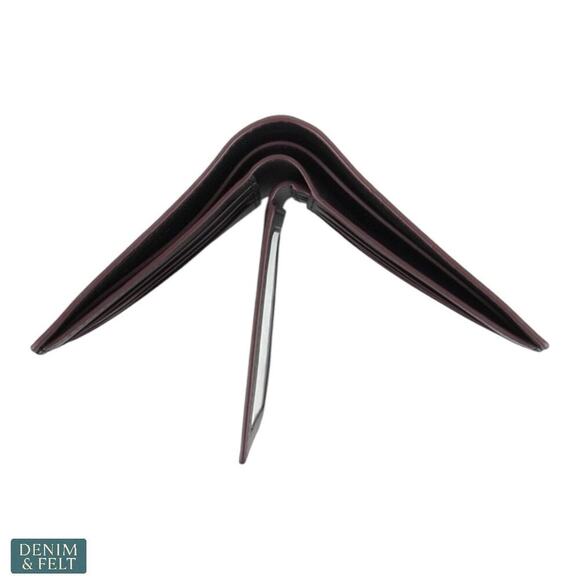 Coach CR899 Crossgrain Leather Wallet with Removable Insert Black Logo NEW/NWT - Picture 9 of 12